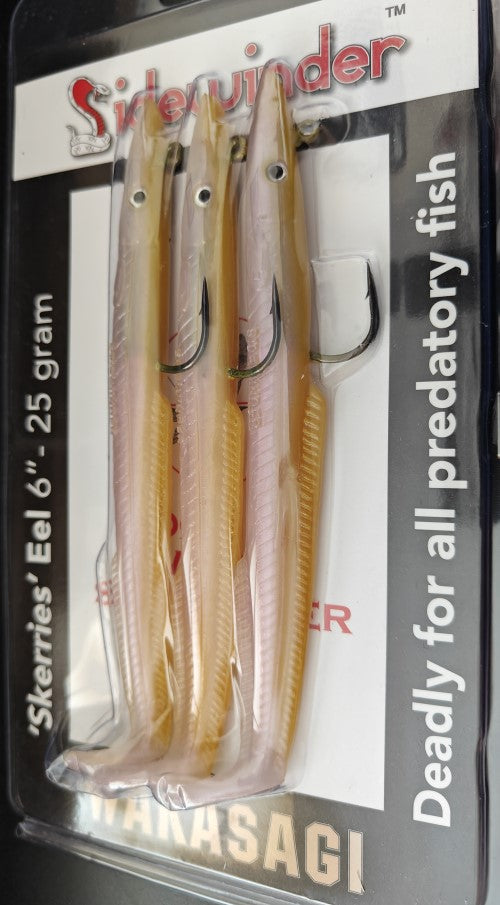 Sidewinder Lures Wakasagi Skerries Eel Fishing Lures