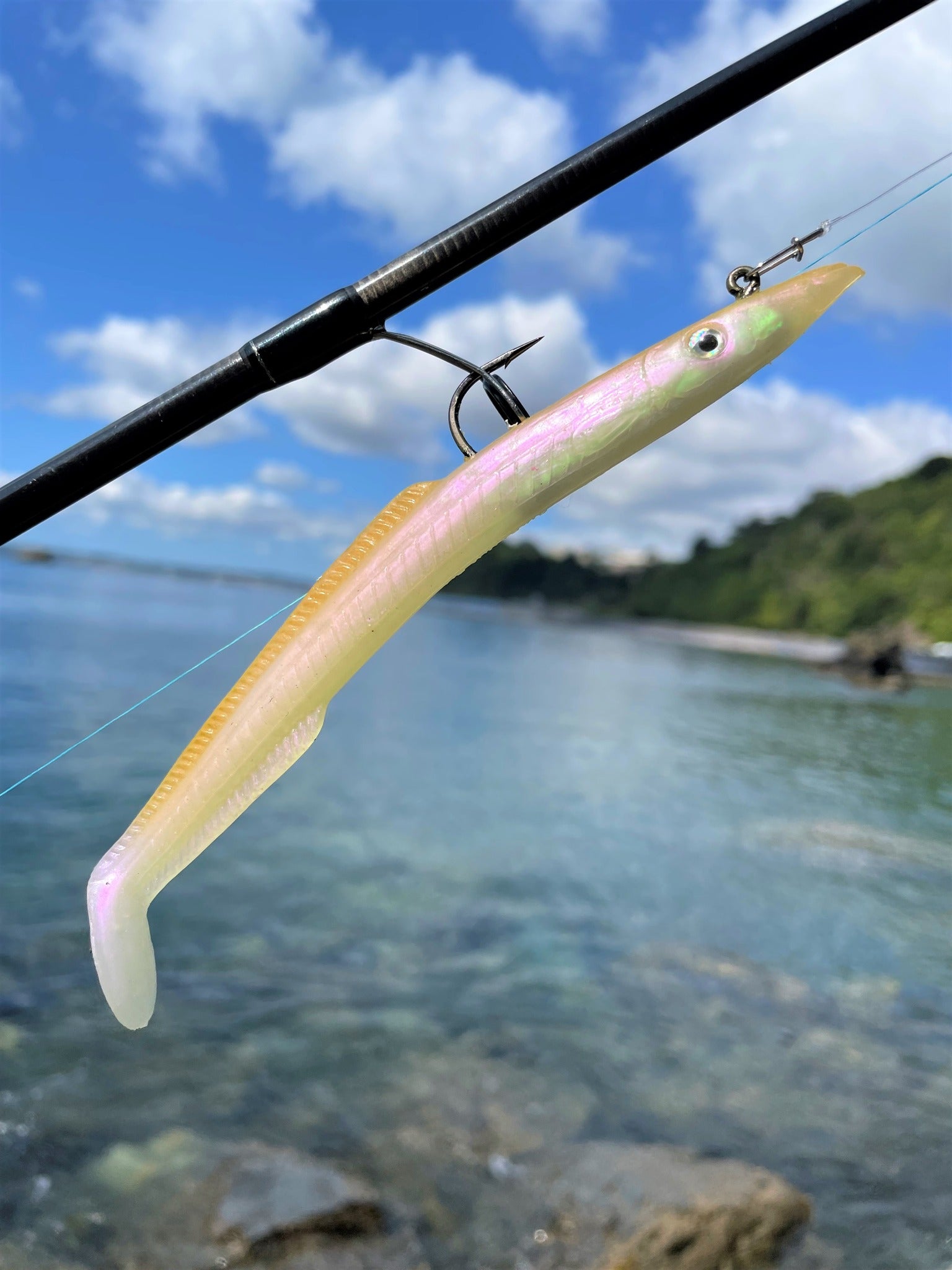 Sidewinder Lures Wakasagi Skerries Eel Fishing Lures