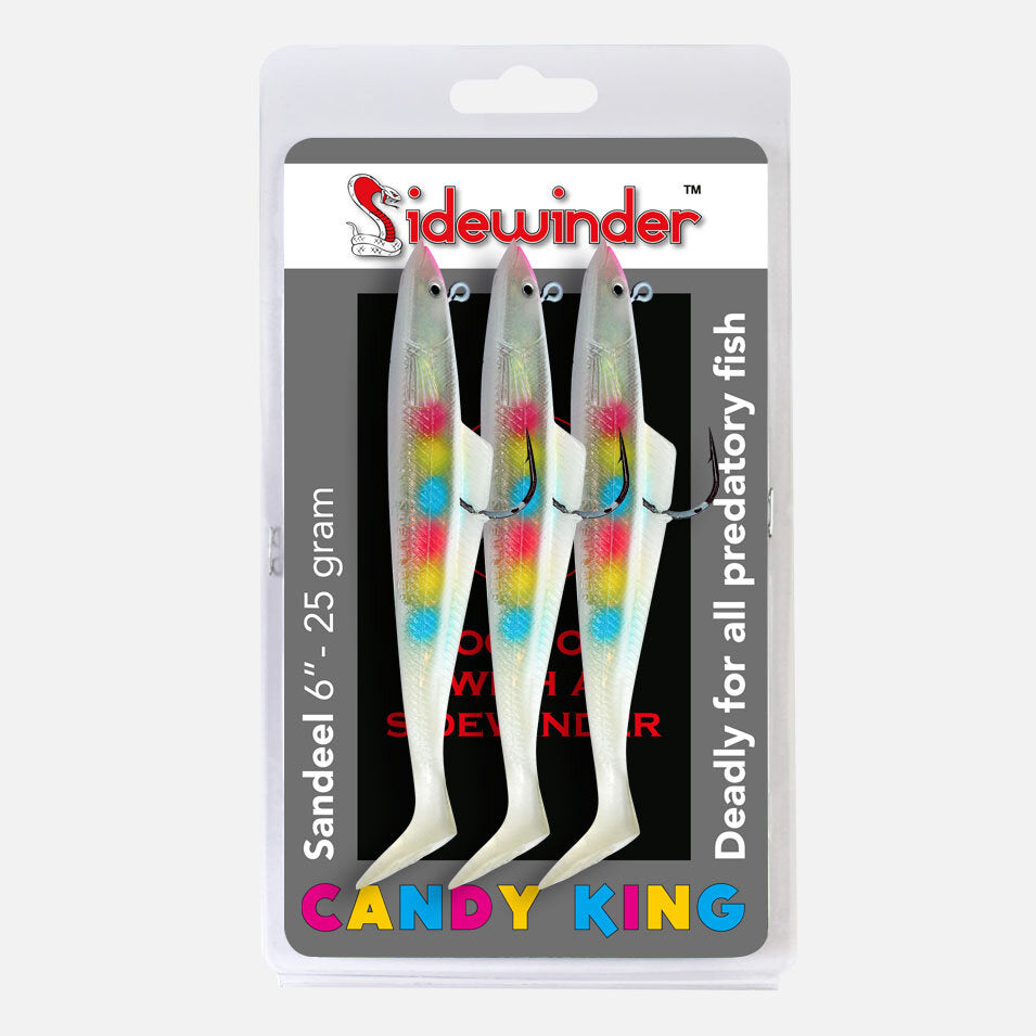 Sidewinder Candy King Sandeel Fishing Lures