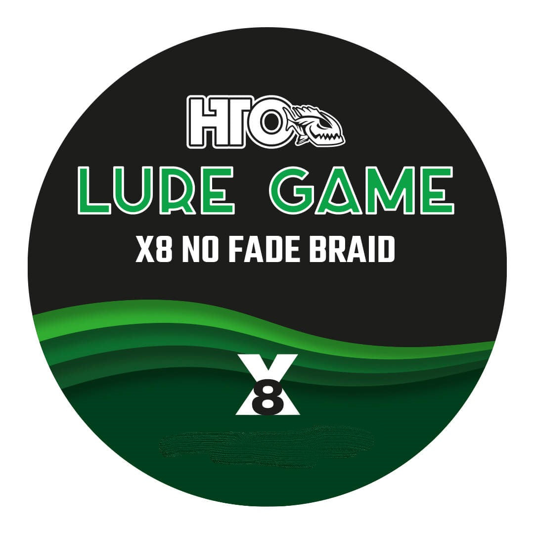 HTO Lure Game No Fade Braid X8 150m 20lb