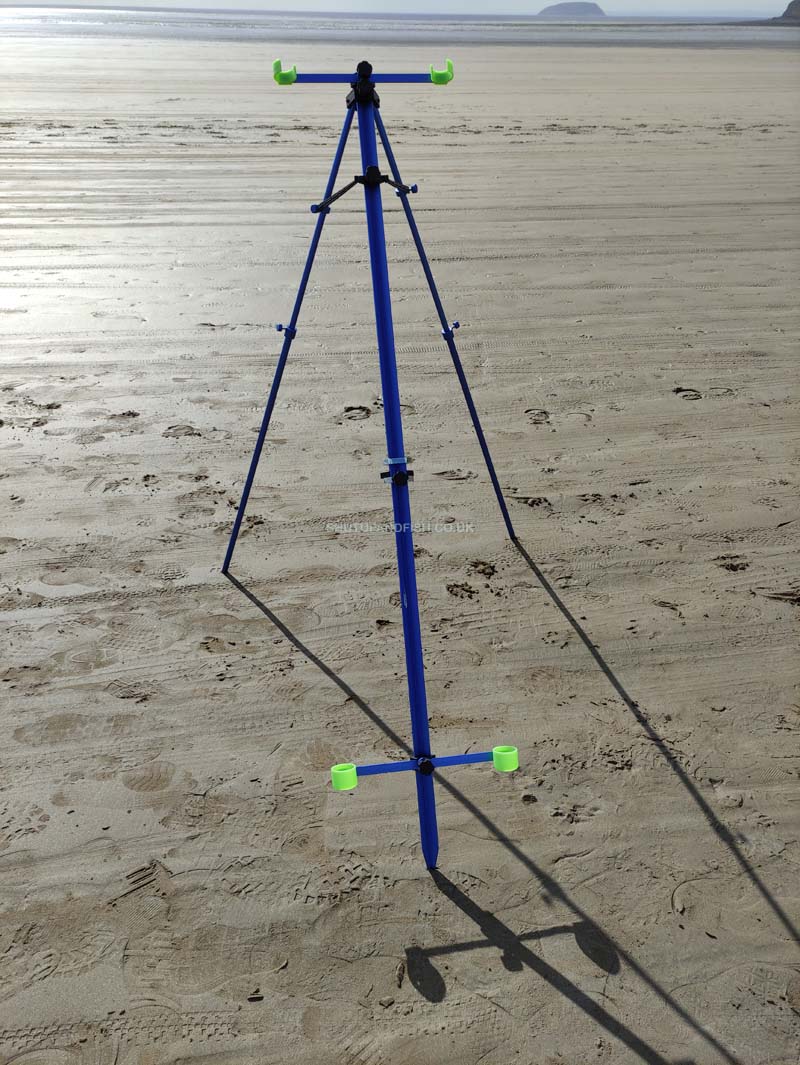 Yuki Compact Adjustable Sea Fishing Rod Tripod
