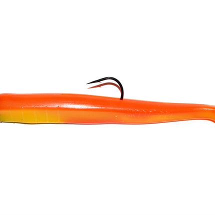 HTO Artic Shore Eel Fishing Lure Rhubarb and Custard 15g 120mm