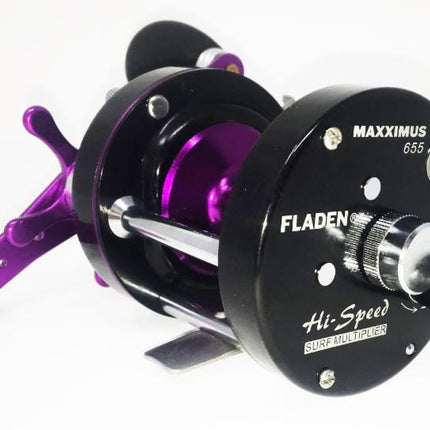 Fladen Maxximus 655 Mono Mag Multiplier Fishing Reel (Damaged Box)