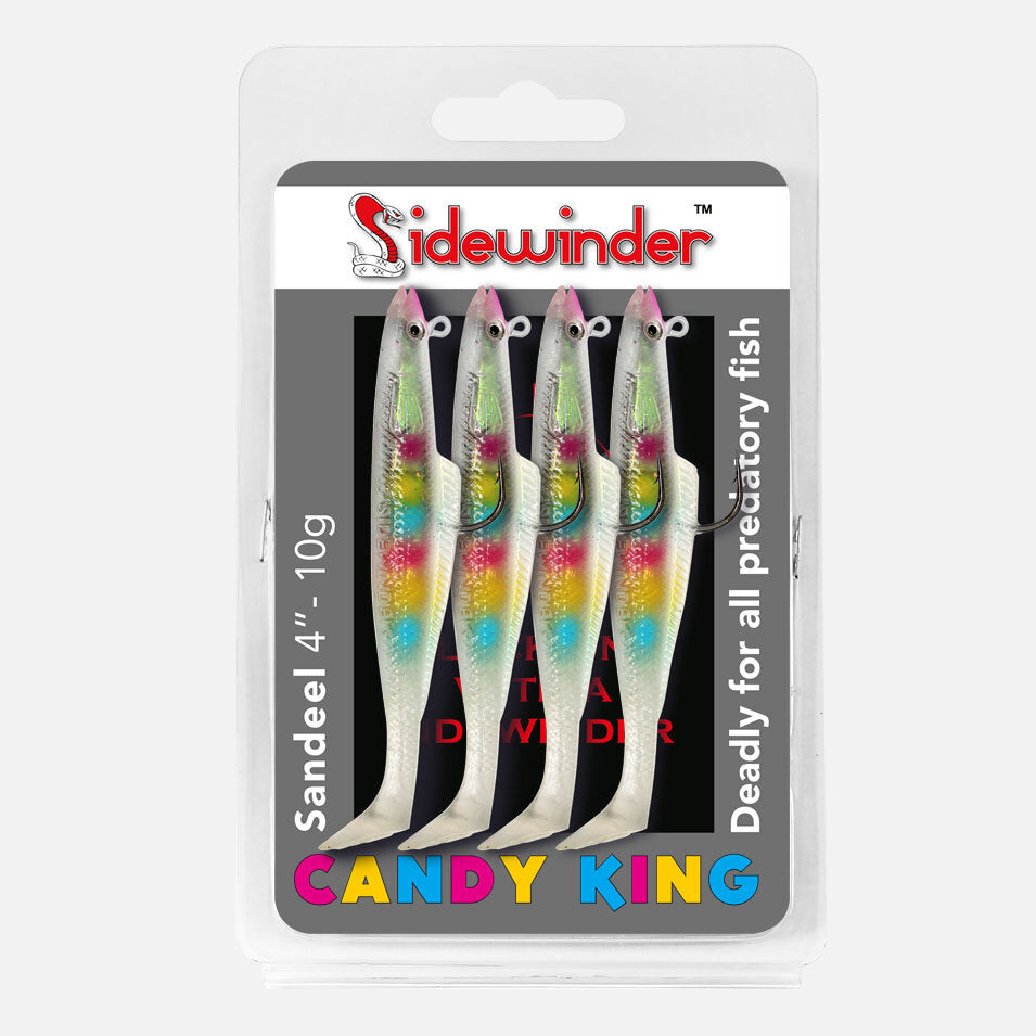 Sidewinder Candy King Sandeel Fishing Lures