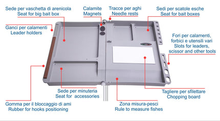 Stonfo Fishing Folding Bait Tray