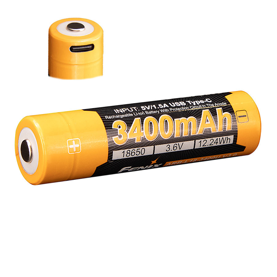 Fenix ARB-L18-3400U V3 USB-C 18650 Battery
