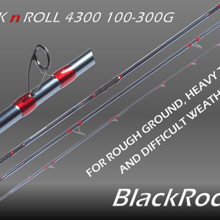 Blackrock Rock and Roll 4300 100-300g 2G Heavy Surf Fishing Rod