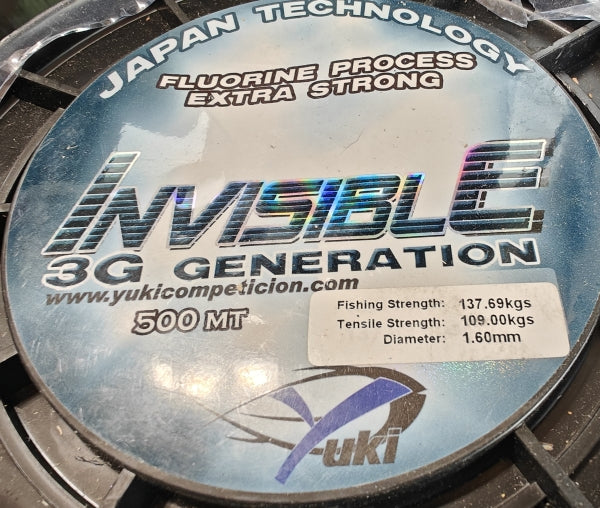 Fil nylon YUKI Invisible 3G generation 150m