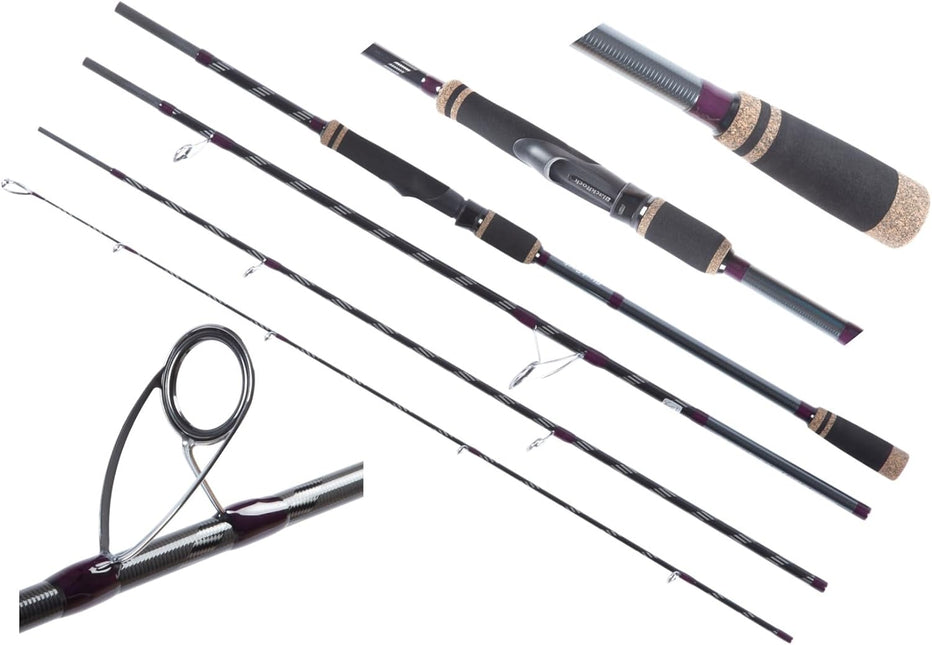 Blackrock Maverick Compact Allrounder Travel Fishing Rod 4 Piece 10-40g