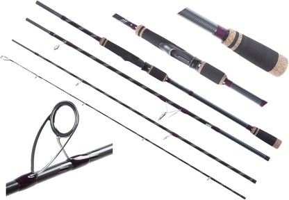 Blackrock Maverick Compact Allrounder Travel Fishing Rod 4 Piece 10-40g