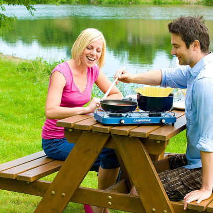 Campingaz Base Camp Compact Gas Stove with 2 Burners