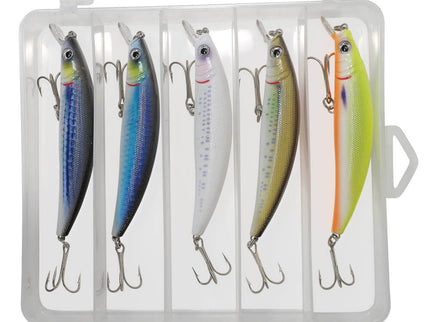 Axia Basser 110mm 11.7g Bass Fishing Lures - 5 Pack In Box