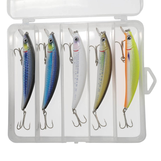 Axia Basser 110mm 11.7g Bass Fishing Lures - 5 Pack In Box
