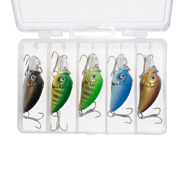 Axia Jimmy 45mm 4.4g  Freshwater Fishing Lures - 5 Pack In Box