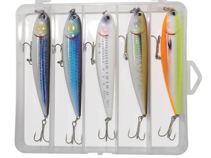 Axia Sammy 120mm 22.4g Topwater Bass Fishing Lures - 5 Pack In Box