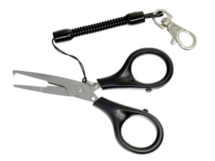 Axia Fishing Line and Braid Scissors With Intergrated Split Ring Pliers