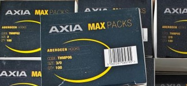 Axia Aberdeen Max Pack Sea Fishing Hooks 100 Per Box