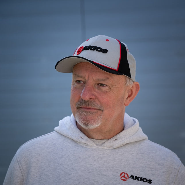 Akios Fishing Grey Baseball Cap