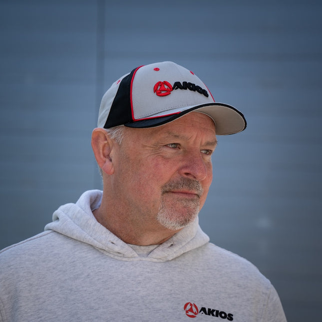 Akios Fishing Grey Baseball Cap