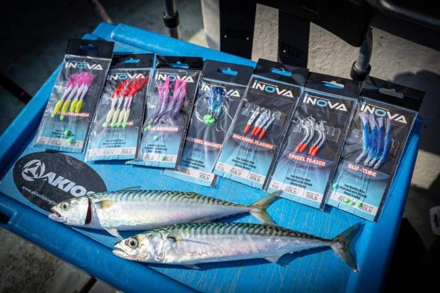 Inova Mackerel Fishing Feathers Bundle Deal 10 + 1 Free