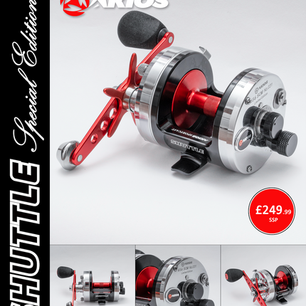 Akios Shuttle 656 SCM Special Edition Multiplier Fishing Reel