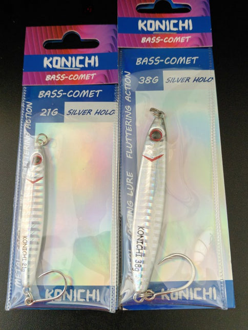 Konichi Bass Comet Fishing Lure - Metal Casting Lures