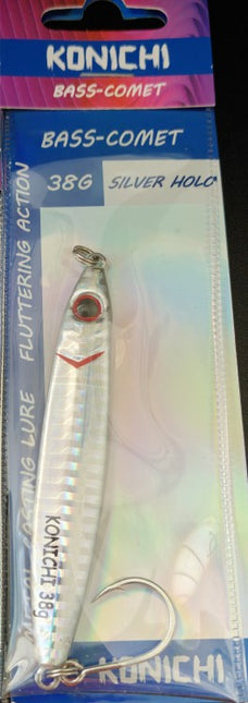 Konichi Bass Comet Fishing Lure - Metal Casting Lures