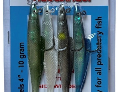 Sidewinder Lures Bass Pack Sandeel Fishing Lures 4