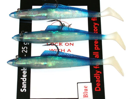 Sidewinder Lures Super Holographic Sandeels | 6