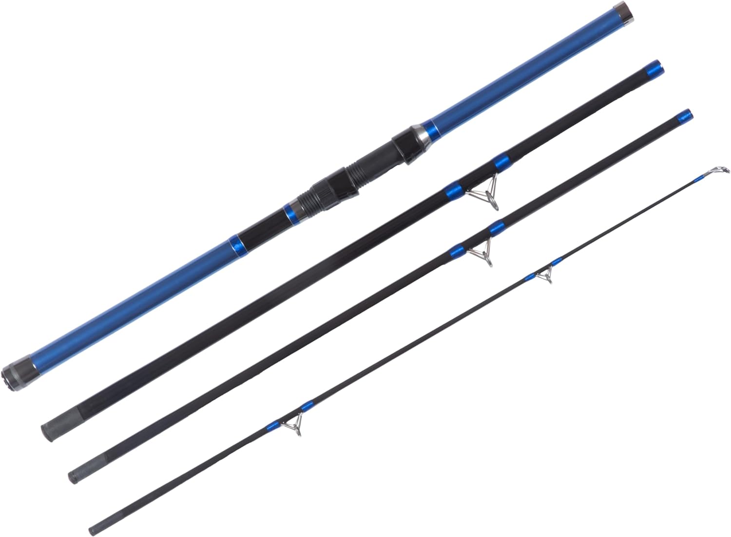 Blackrock Blue Marlin Travel Fishing Rod and Reel Combo