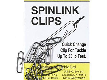 Breakaway Spinlink Clips
