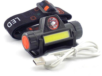 Brookstone Rechargeable COB Led Headlight Torch