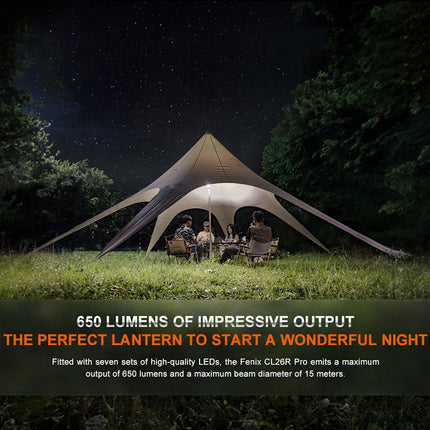 Fenix CL26R Pro Rechargeable Multi Beam Lantern