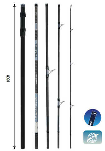 Yuki Saikou Travel Surf Fishing Rod 3.95m 5 Pieces