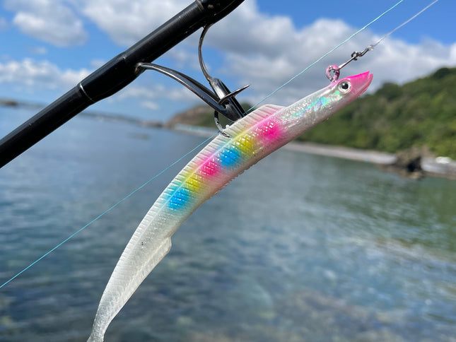 Sidewinder Candy King Skerries Eel Sandeel Fishing Lures 4" Size