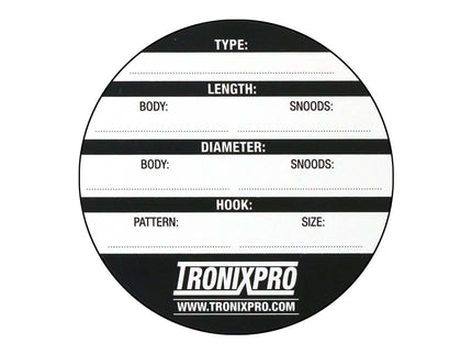Tronixpro Rig Winder Labels | 6.5cm