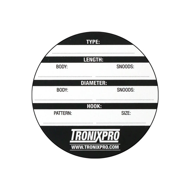 Tronixpro Rig Winder Labels | 6.5cm