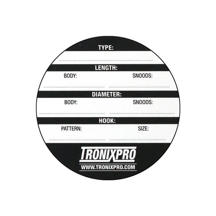 Tronixpro Rig Winder Labels | 6.5cm
