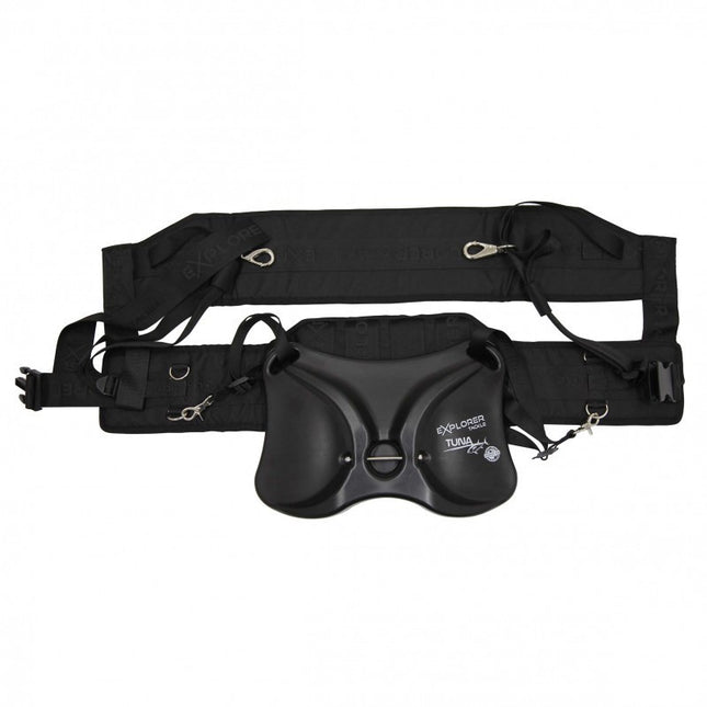 Explorer Fishing Fighting Belt Set Stand Up Harness and Butt Pad