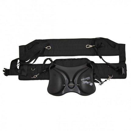 Explorer Fishing Fighting Belt Set Stand Up Harness and Butt Pad