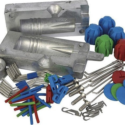 Gemini Splash Down Fishing Sinker Mould Kit System 100+