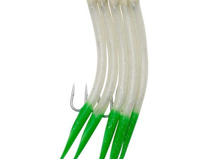 Kinetic Gummi Makk Sabiki Soft Fishing Lures Ideal For Bass 5 Per Pack