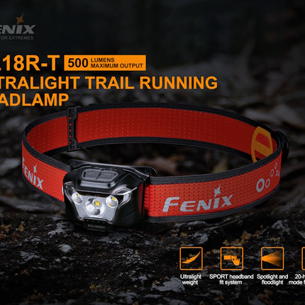 Fenix HL18R-T Trail Running Ultra Light Headlamp