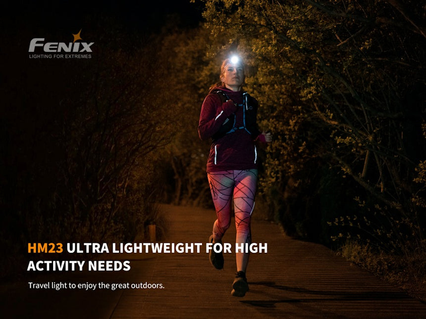 Fenix HM23 Head Torch AA Headlamp 240 Lumens