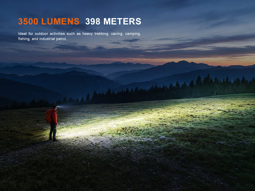 Fenix HM75R Pro Headlamp 3500 Lumens 5 Year UK Warranty
