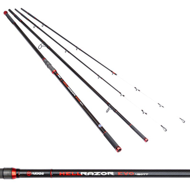 AKIOS Hellrazor Evo 420TT Twin Tip 14ft 4-8oz Sea Fishing Rod