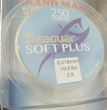Seaguar Grand Max Soft Plus Flurocarbon Fishing Line 250m Spools