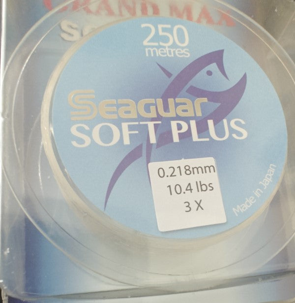 Seaguar Grand Max Soft Plus Flurocarbon Fishing Line 250m Spools