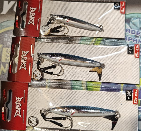 Fishus Lures Espejig Fishing Lure - Mackerel Colour