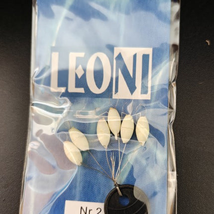 Yuki Leoni Oval Floating Beads With Stopper